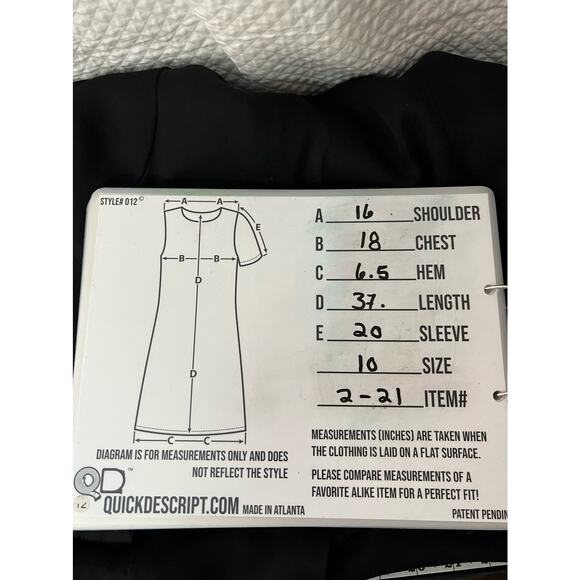 Vintage Virgo II backless full-length dress sleeveless Sz 12 Virgo II - Picture 10 of 11